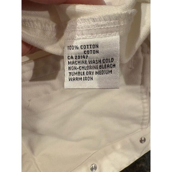 Talbots Women's Petite Ivory Denim Jacket Size S Casual Spring - Picture 10 of 11